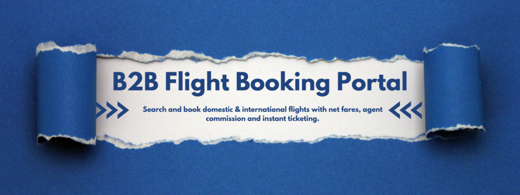 b2b flight booking portal